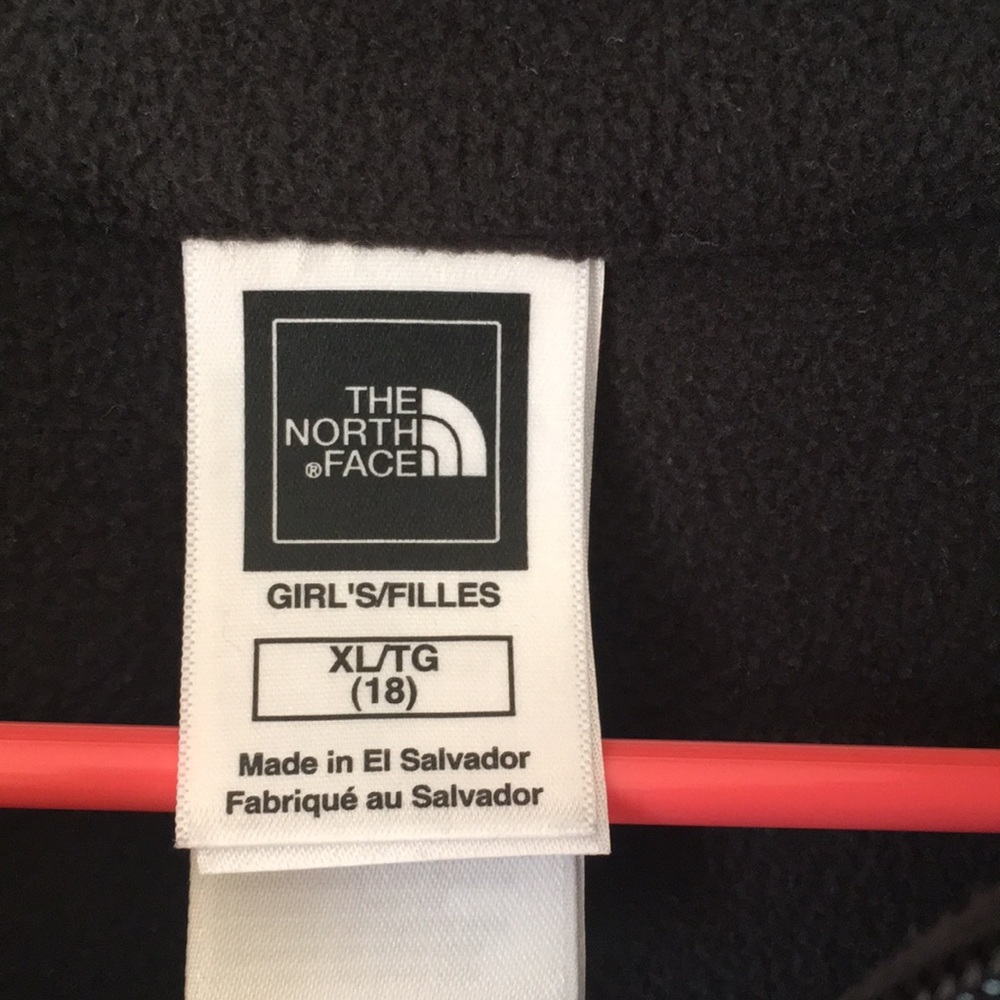 Northface fleece girls size XL